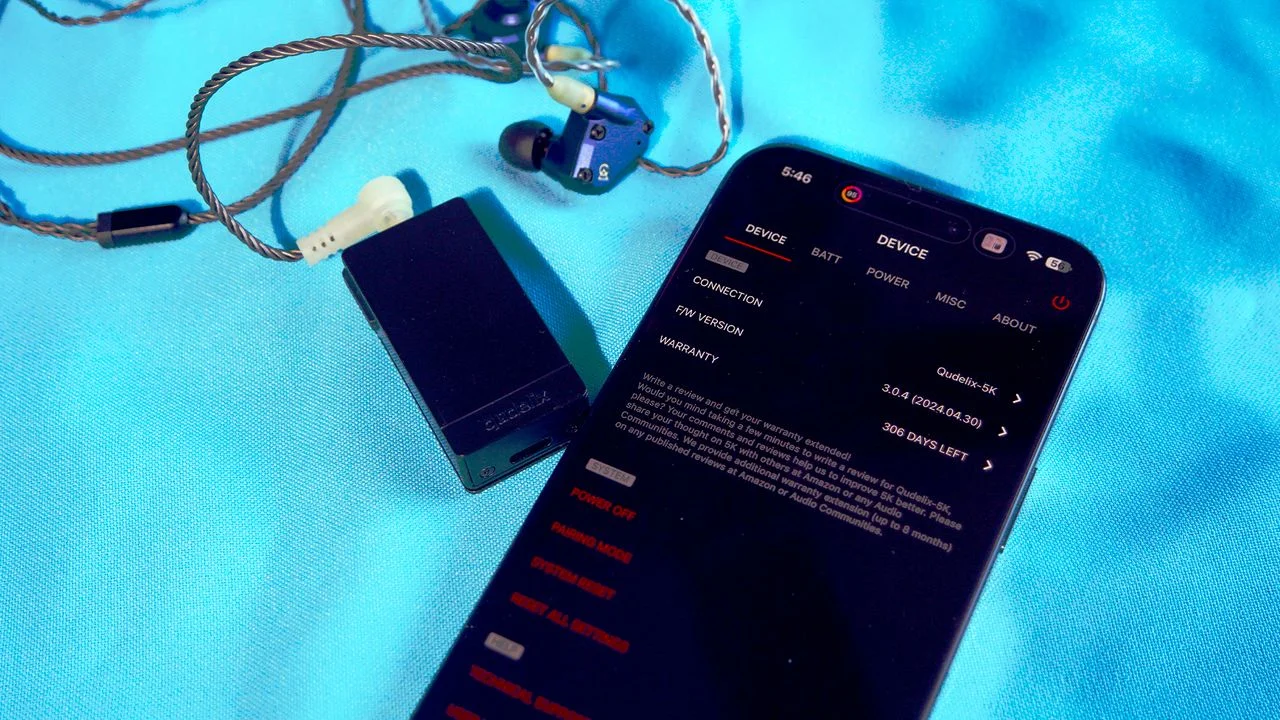 Qudelix-5K DAC/Amp: The Ideal Choice for Audio Customization on a Budget